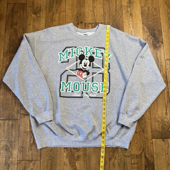 Disney Mickey Mouse True Original Sweatshirt Size L/XL Sweater Pullover 28 - Picture 3 of 5